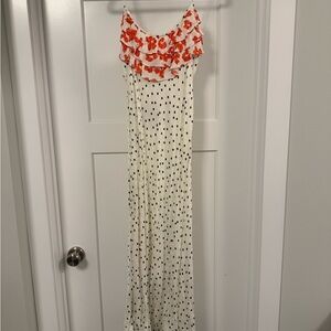 RIXO Target Collab Polka Dot Maxi Dress